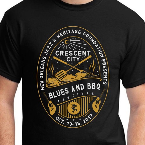 2017 Crescent City Blues & BBQ Festival | T-shirt contest