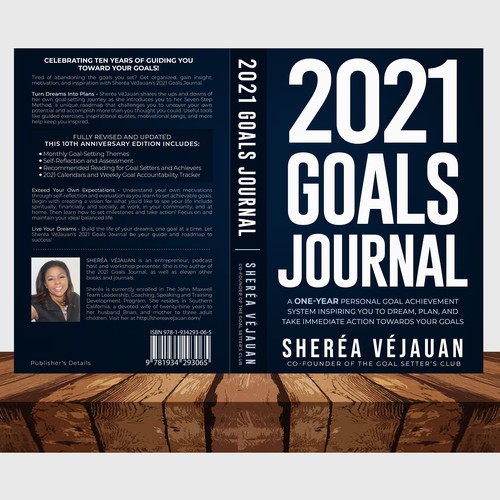 Design 10-Year Anniversary Version of My Goals Journal Design von Don Morales