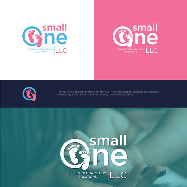 Design by Ezra Design™ titled "Strong and bold logo concept for SmallOne expert neonatology solutions."