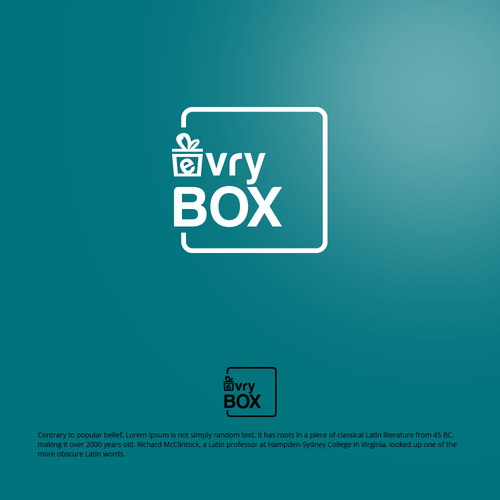 Subscription box logo for shipping and brand recognition Design by HeySan!