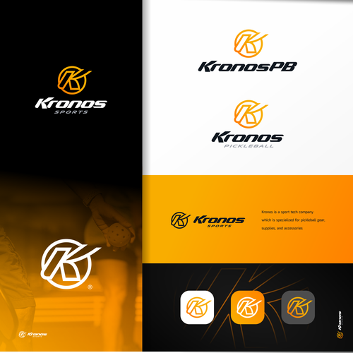 Strong & Sleek Logo for a Sport Tech Company ( Pickleball ) Design by tedge17™