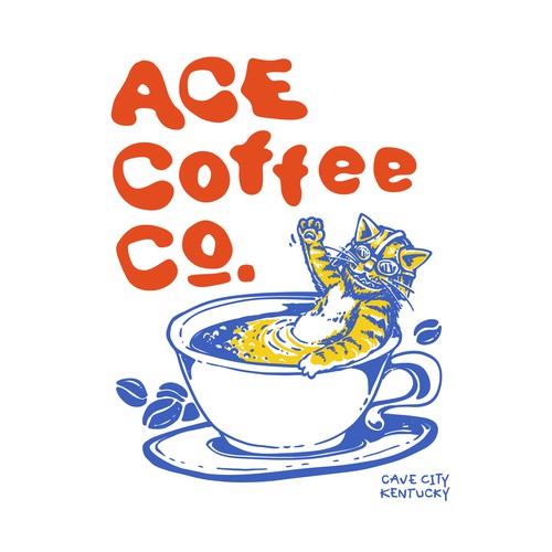 Design di High Speed Dreams - Coffee shop needing vintage fashion merch di Asgart.std