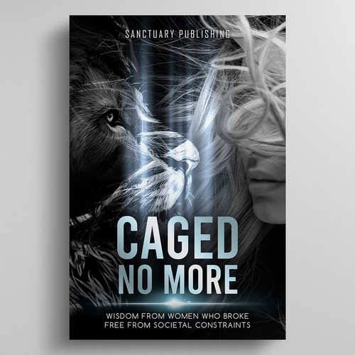 Bold and untamed book cover design wanted! Design by Danitza