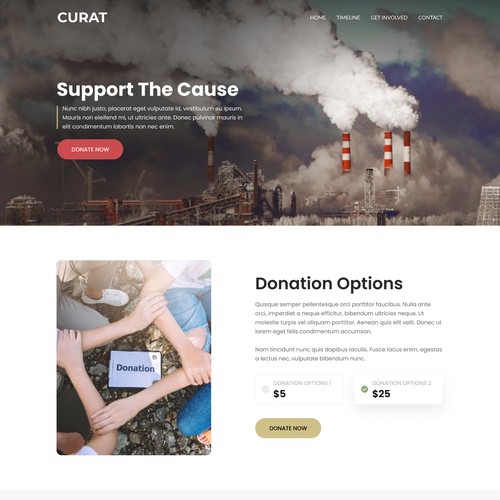 Earth in Focus: A Transformative  Web Experience Highlighting Waste, Pollution, and Sustainability Design by Design illusion