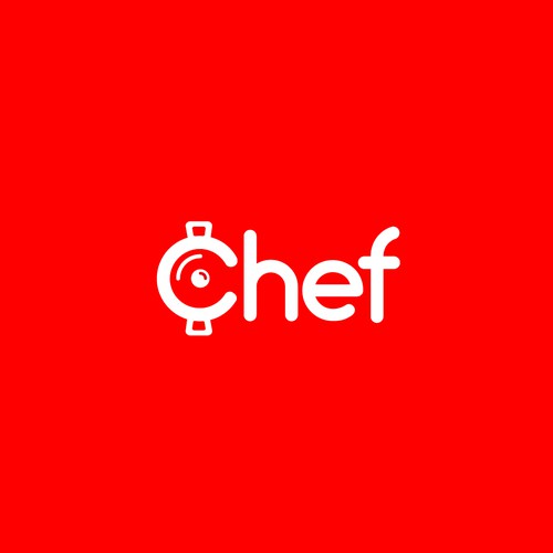 "CHEF": Food & Cooking Social Media Logo Design by Jarvard