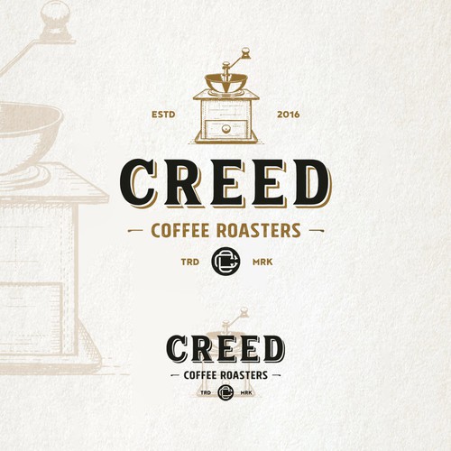 Creed Coffee Roasters need a new logo! Design by pswizzard