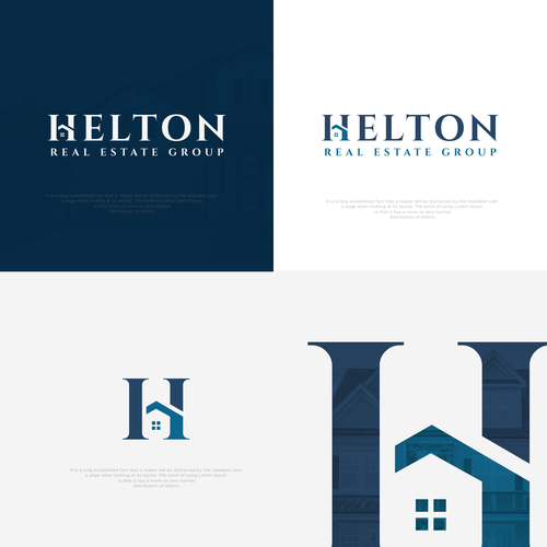 Design modern logo for residential real estate group Design by Grafik Flame