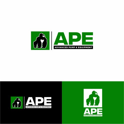 APE (Advanced Pump and Equipment) logo redesign Design by Aanz ✅
