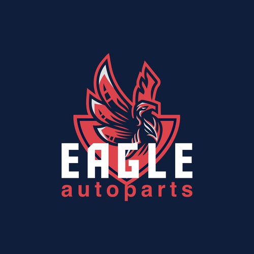 Fresh Logo for Eagle Auto Parts Design by Logorys