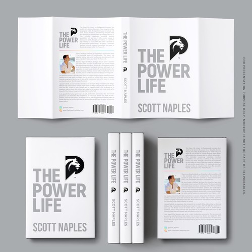 Innovative design for the cover of a best-seller book, encompassing front, back, and spine, for both Ontwerp door Miracolo