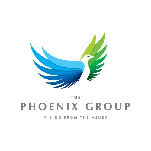 Phoenix Rising Design by Custom Logo Graphic