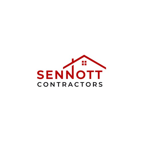 Bold, easy to read logo for construction company specializing in exterior renovations Design by Ashik99d