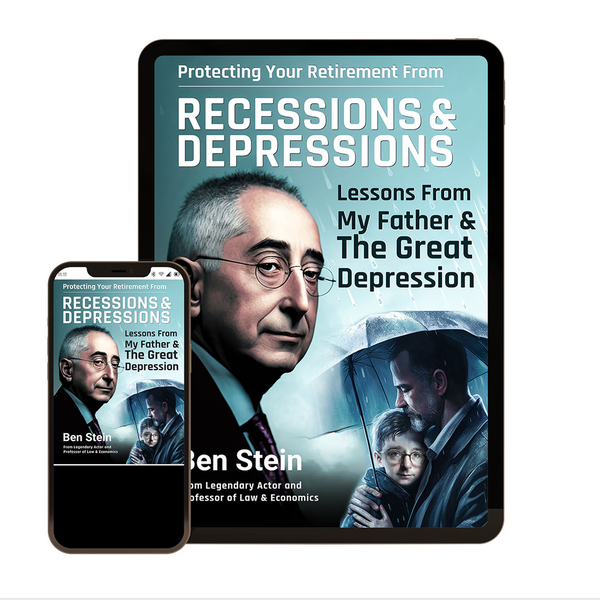 Famous Actor & Political Expert Ben Stein Needs A Book Cover