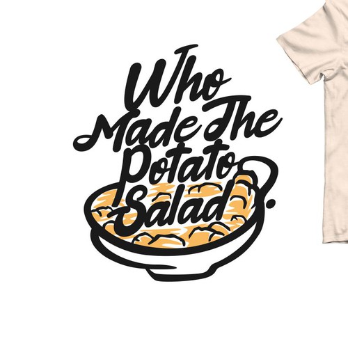 Soul Food/Foodie Themed T-Shirt Designs Design von joelesse