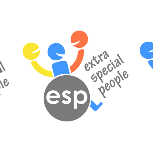 create a logo for Extra Special People, Inc.-- and you'll change lives! Design by Megan Kluttz