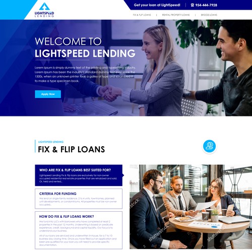 Web page design contest entry by idea@Dotcom