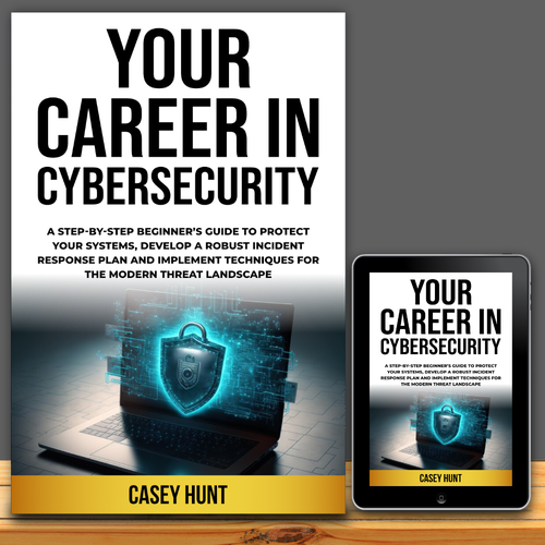 Book Cover Needed for Cybersecurity Book Design by Agel Studio