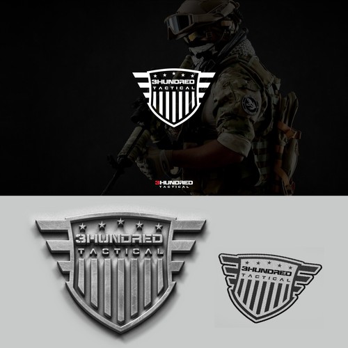 An American Tactical company needs a strong logo. Design by Ean09