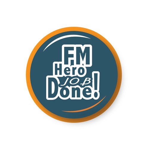 Design a pin badge for the service team!! Design von bor6es