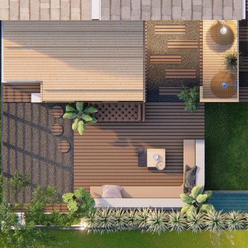 Ideation: Roof Top Terrace Design by BenTō.