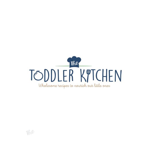 Fun logo for a food blog company focused on toddler and family nutrition and recipes. Design réalisé par meryofttheangels77