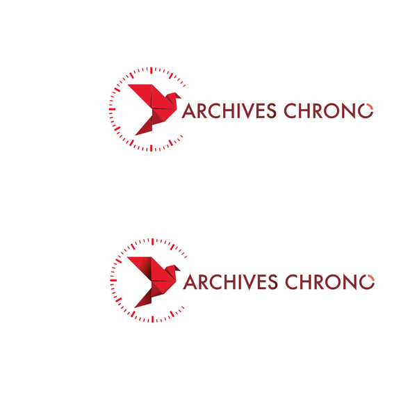 Design by Zak Eazy titled "Un Origami et un chrono"