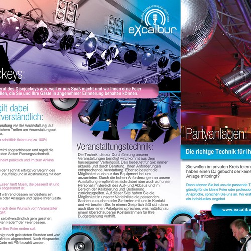 Folleto propuesta en el concurso por Be Buddy