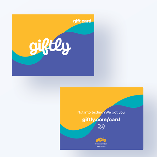 Delightful packaging for the perfect gift card Design by Ganesh Anvekar