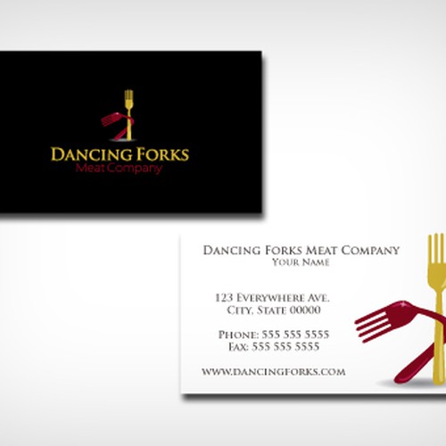 New logo wanted for Dancing Forks Meat Company Design por JP_Designs