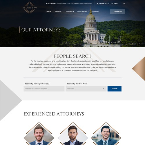 Taylow.Law Website and Software Platform Design by Moonlight Digital
