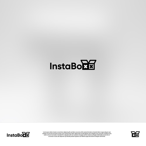 Instaboxx logo Design by Kyu & Zo