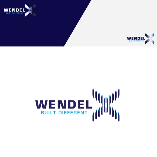 Luxury Logo Design for Wendel X — A Premium Construction Brand Built Different Design by Klaudi