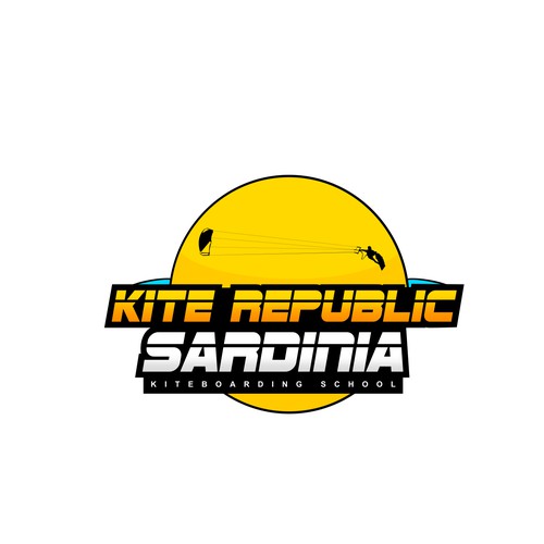 Kite Republic Sardinia - Kiteboarding School needs a youthful & professional Logo Design by Yolman