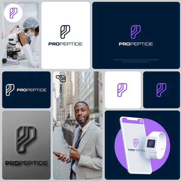 Minimalist Clinical Logo design Medical Industry