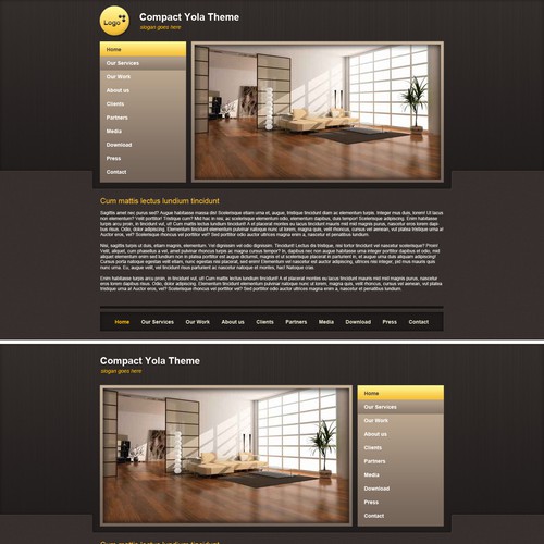 1-3 Page Website Template Design von Anachronox