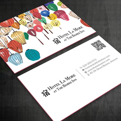 Design Business Card for Boutique Hotel di Felix SH