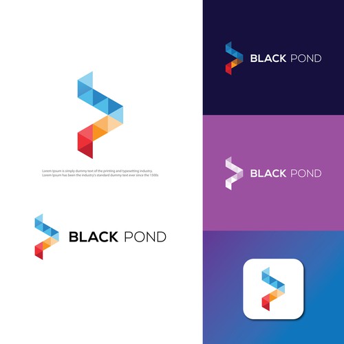 Design For A Swedish Holding Company Black Pond Logo Design