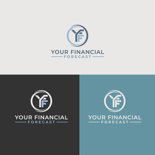Your Financial Forecast Logo Design by F & S design.