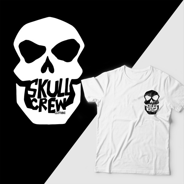 Skull crew clothing t-shirt