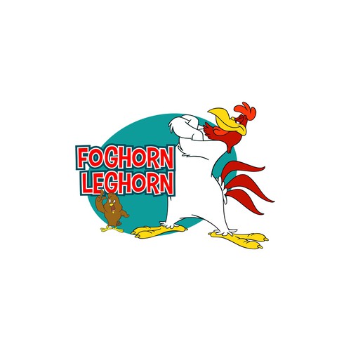 Foghorn Leghorn Decal Design Design réalisé par kukai