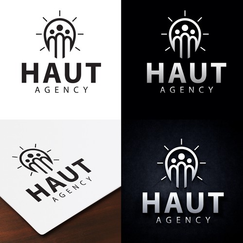 Talent agency logo design Design by shapesgallery