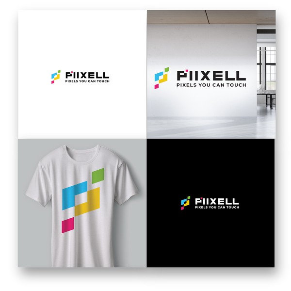 Colorful logo for design agency