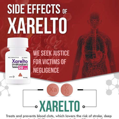 Side Effects Of Xarelto | Infographic Contest