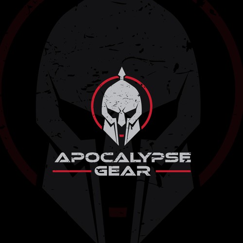 Apocalypse gear logo - hardcore survival logo