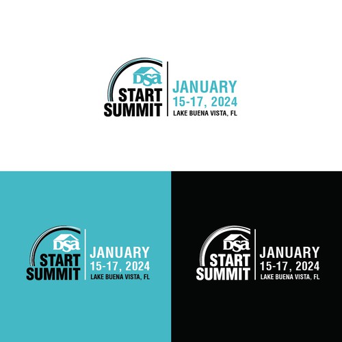 DSA Start Summit Logo Design by froxoo