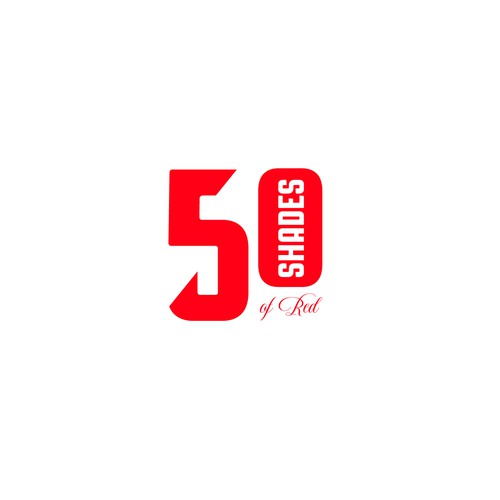 Logo for "50 Shades of Red" themed party Design by SP-99