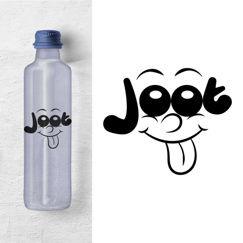 Cartoon face design for our water bottles Design by Gogili design