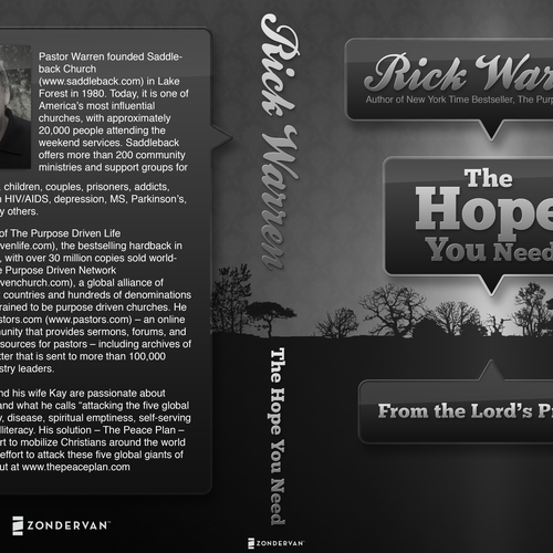 Design Rick Warren's New Book Cover デザイン by oralia80