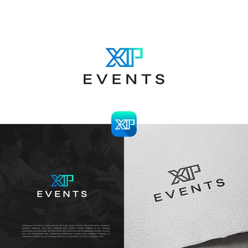 Saurio DesignさんのXP Events - Corporate Events Companyデザイン