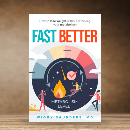 New Book Cover on how to Fast Better to Help People Lose Weight Design by praveen007